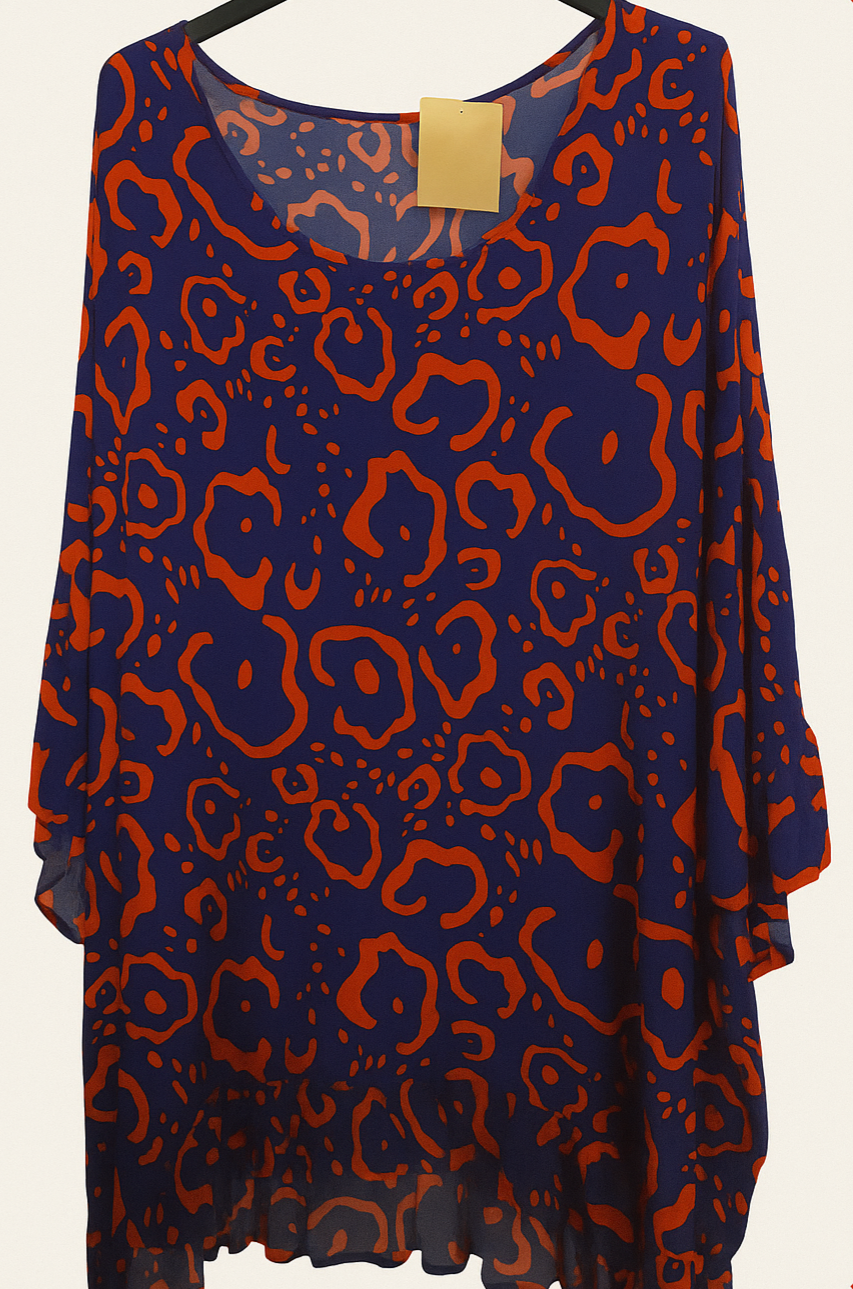 Haut à motif