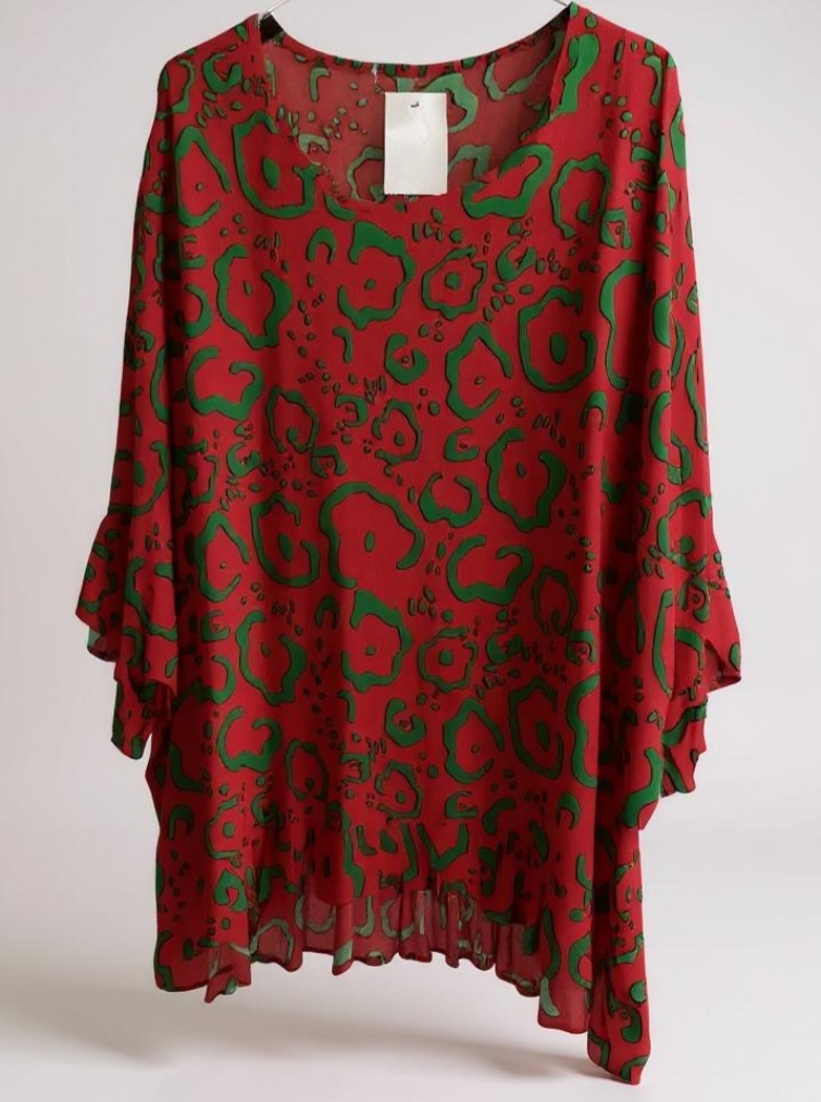 Haut à motif
