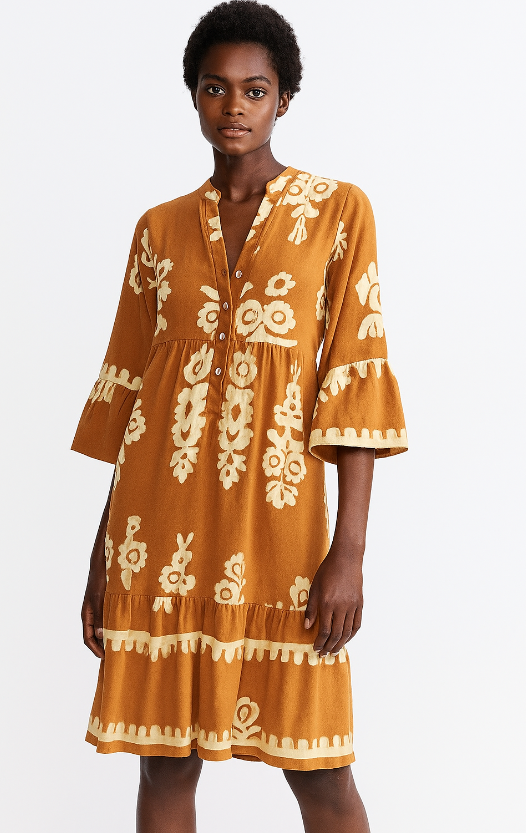 Robe motif tribal